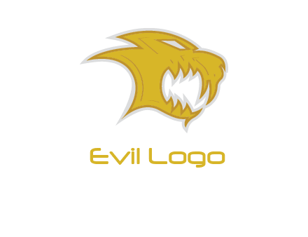 angry tiger logo
