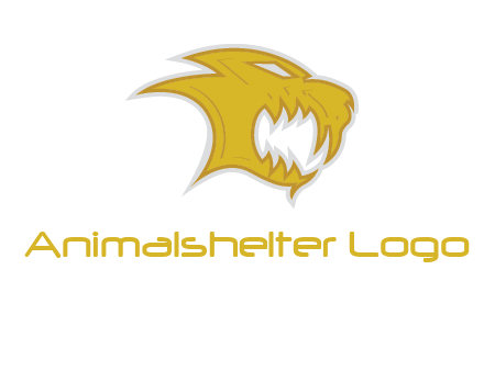 angry tiger logo
