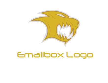 angry tiger logo