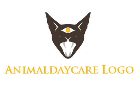evil eye cat logo