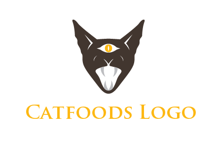 evil eye cat logo