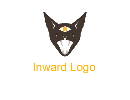 evil eye cat logo