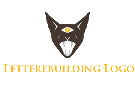 evil eye cat logo