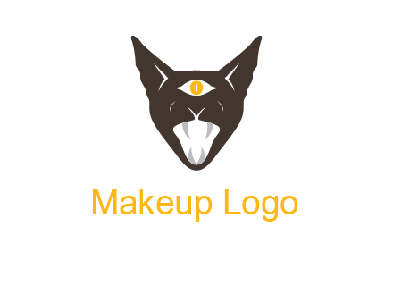 evil eye cat logo