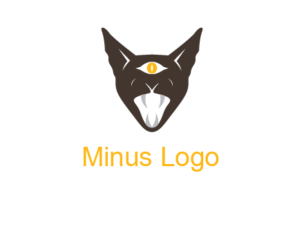 evil eye cat logo