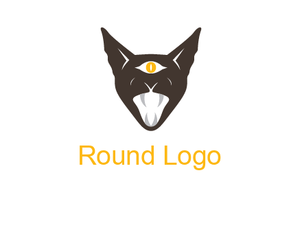 evil eye cat logo