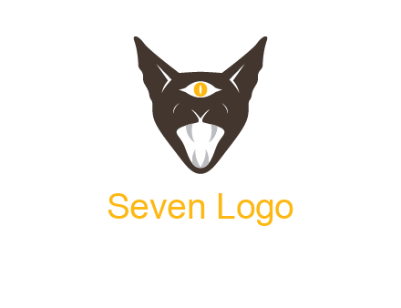 evil eye cat logo