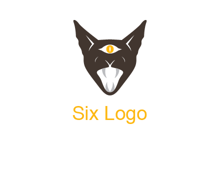evil eye cat logo