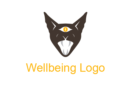 evil eye cat logo