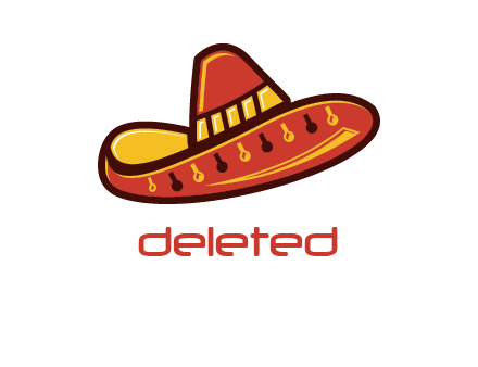 cowboy hat food logo