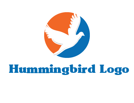 pigeon in circular logo