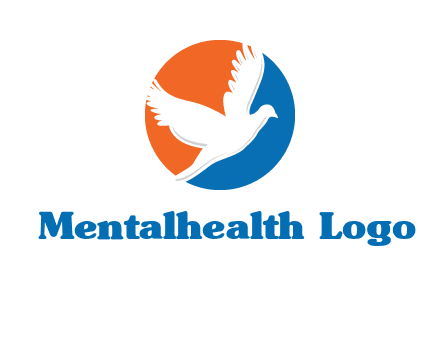 pigeon in circular logo