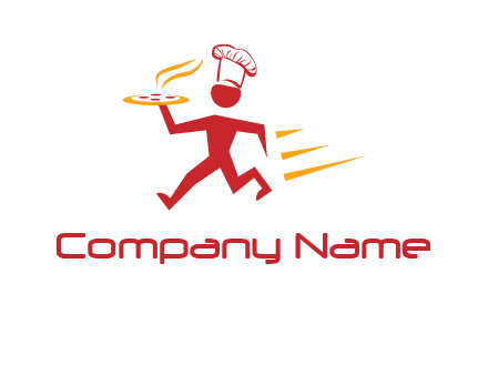 food delivery catering logo