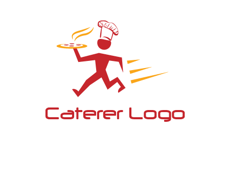 food delivery catering logo