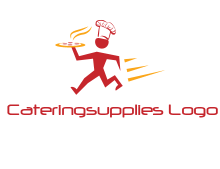 food delivery catering logo