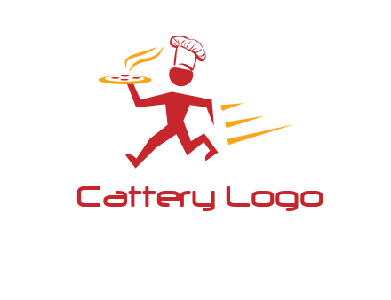 food delivery catering logo