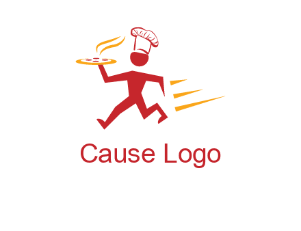 food delivery catering logo