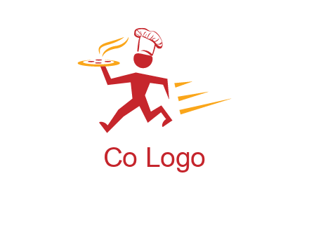 food delivery catering logo