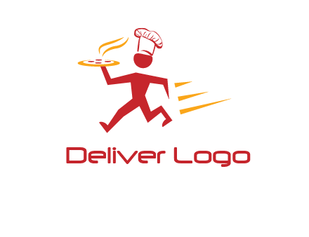 food delivery catering logo