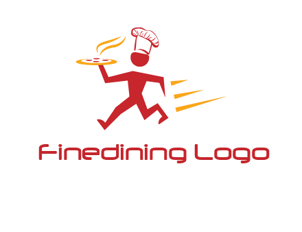 food delivery catering logo