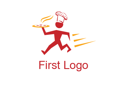 food delivery catering logo
