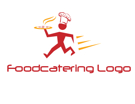 food delivery catering logo