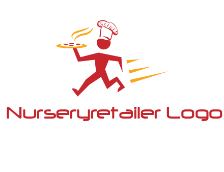 food delivery catering logo