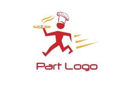 food delivery catering logo