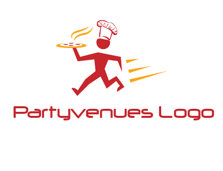 food delivery catering logo