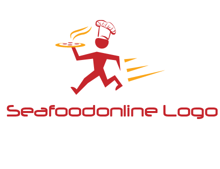 food delivery catering logo