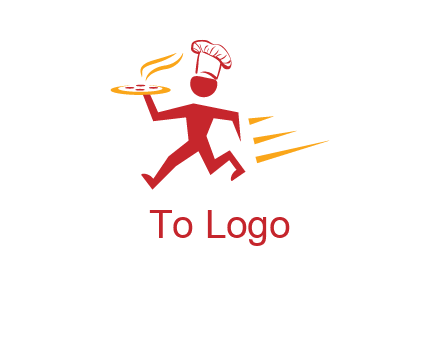 food delivery catering logo