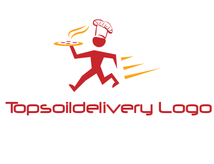 food delivery catering logo