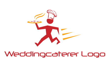 food delivery catering logo