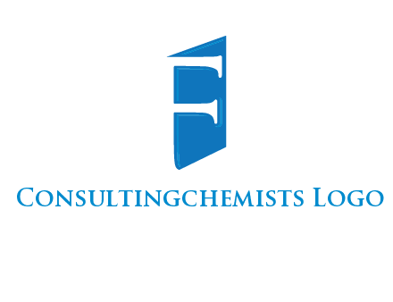 negative spacing letter F on door entertainment logo