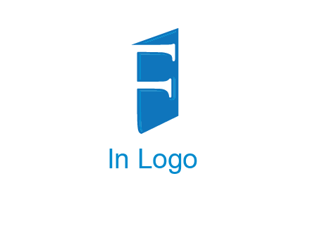 negative spacing letter F on door entertainment logo