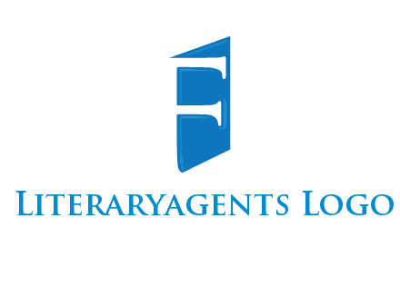 negative spacing letter F on door entertainment logo