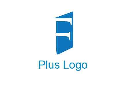 negative spacing letter F on door entertainment logo