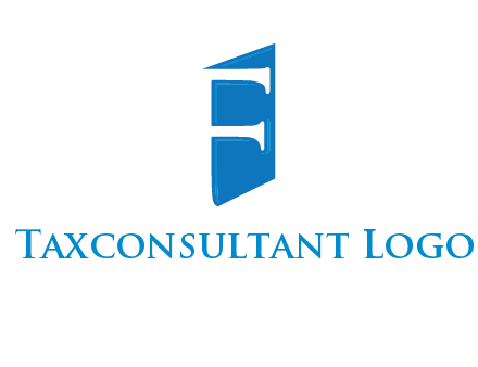 negative spacing letter F on door entertainment logo