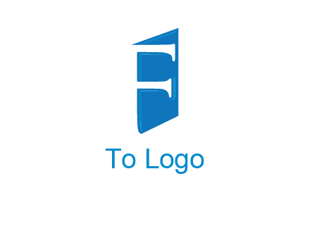 negative spacing letter F on door entertainment logo