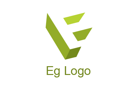 Letter F 3d logo