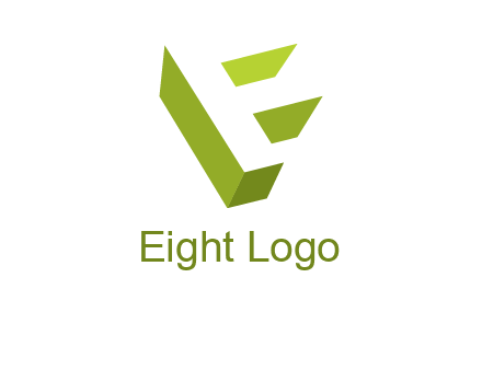Letter F 3d logo