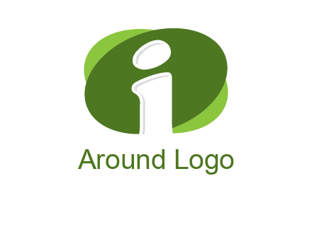 negative spacing letter I in ovals entertainment logo