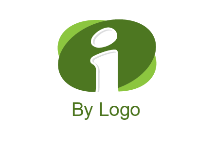 negative spacing letter I in ovals entertainment logo