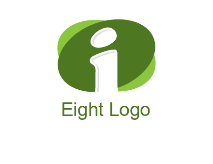 negative spacing letter I in ovals entertainment logo
