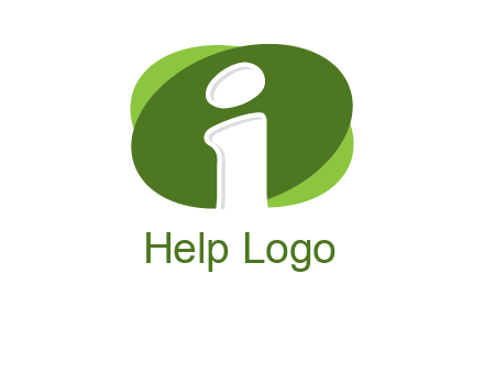 negative spacing letter I in ovals entertainment logo
