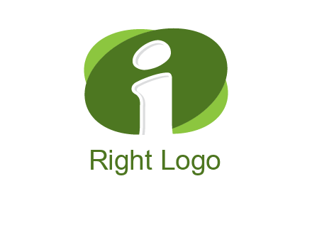 negative spacing letter I in ovals entertainment logo