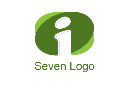 negative spacing letter I in ovals entertainment logo