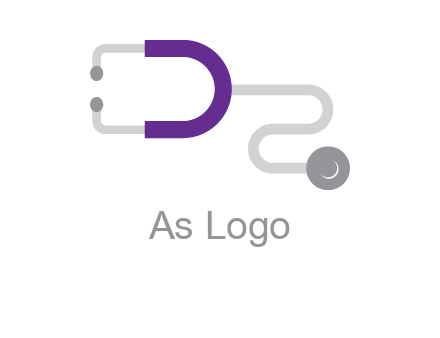 stethoscopes with letter D in logo