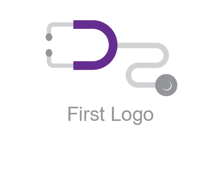 stethoscopes with letter D in logo