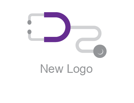 stethoscopes with letter D in logo